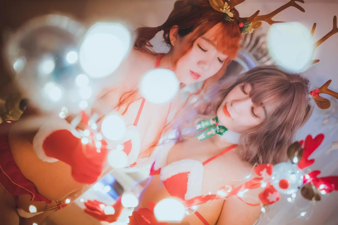 甜糖大魔王 – NO.02 双人圣诞麋鹿 [60P]插图6